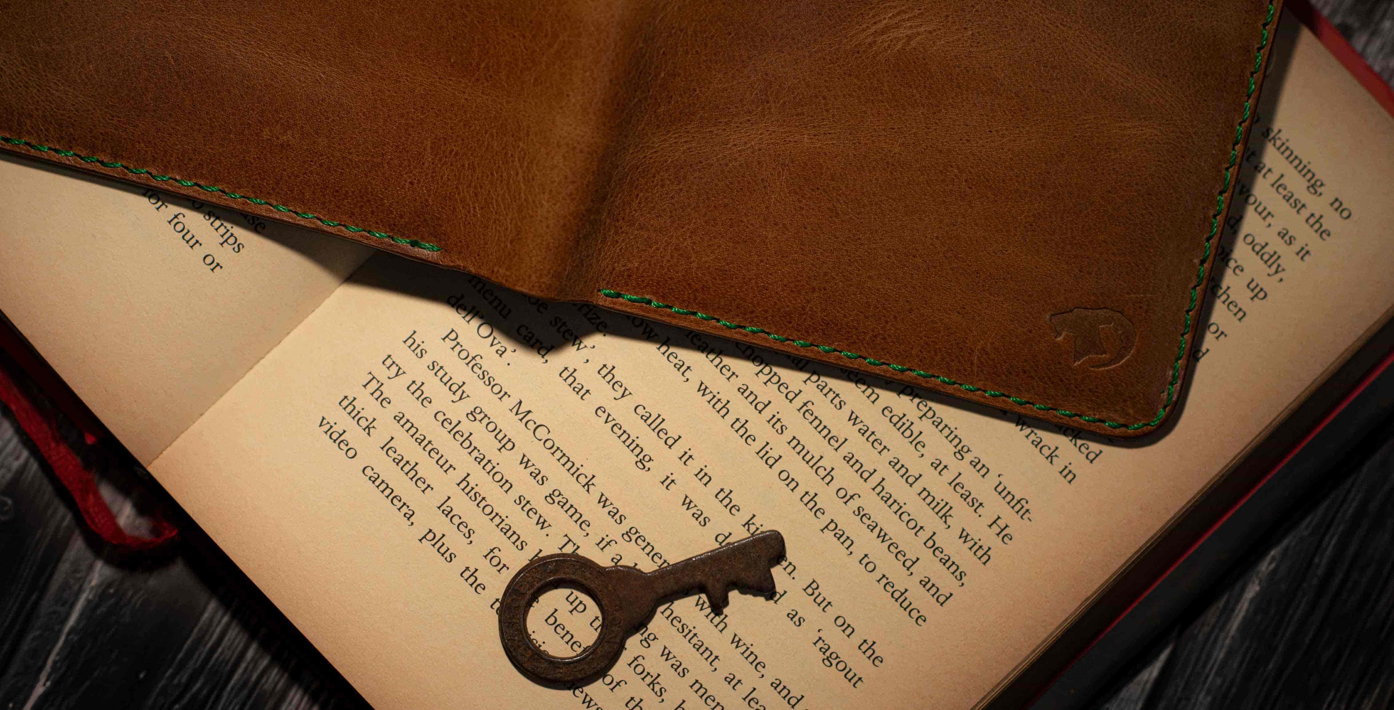 full grain leather wallet