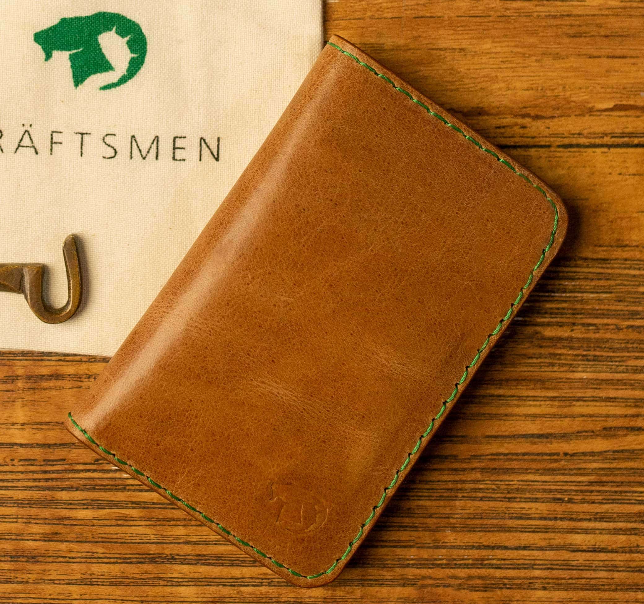 leather business card holder