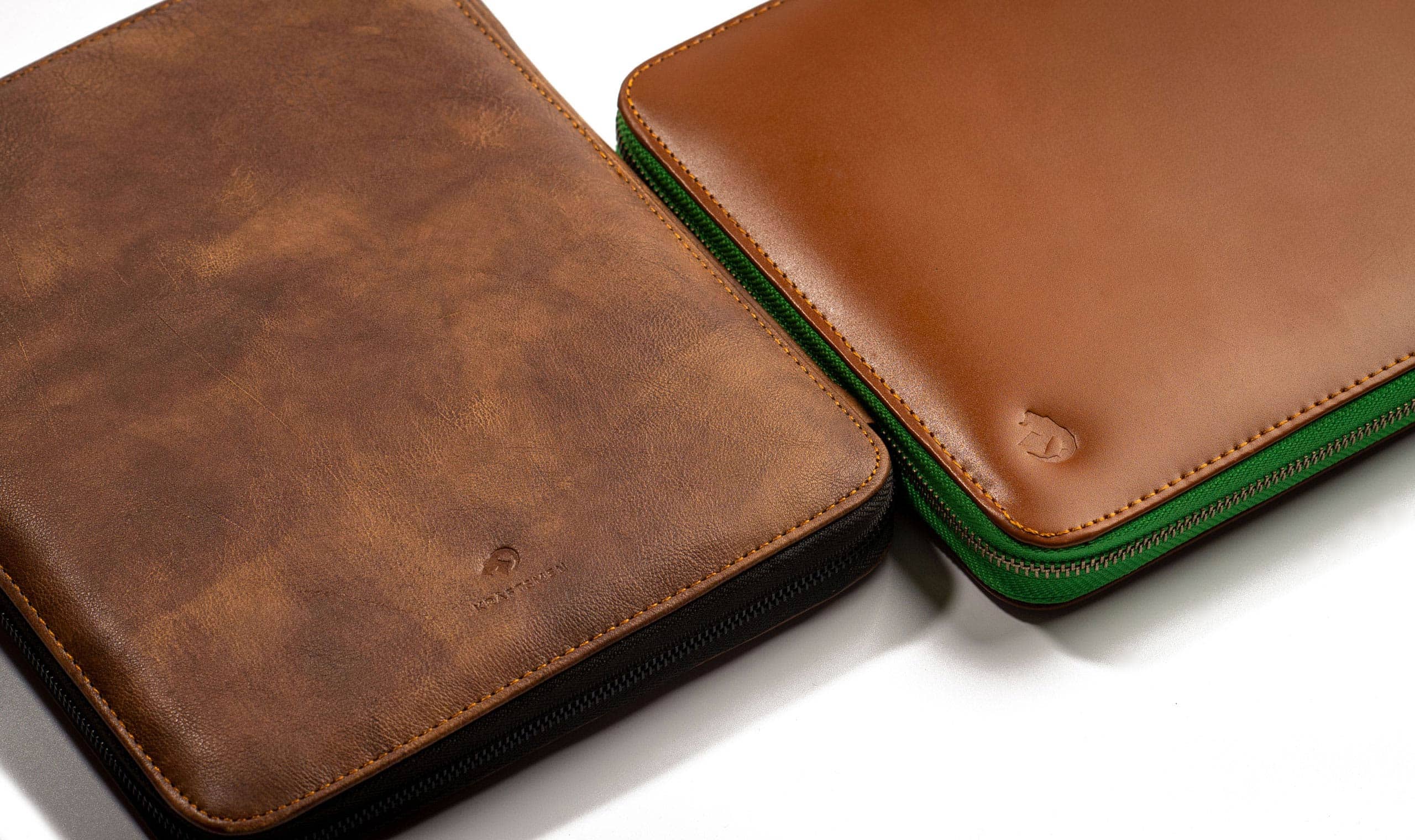 leather folder