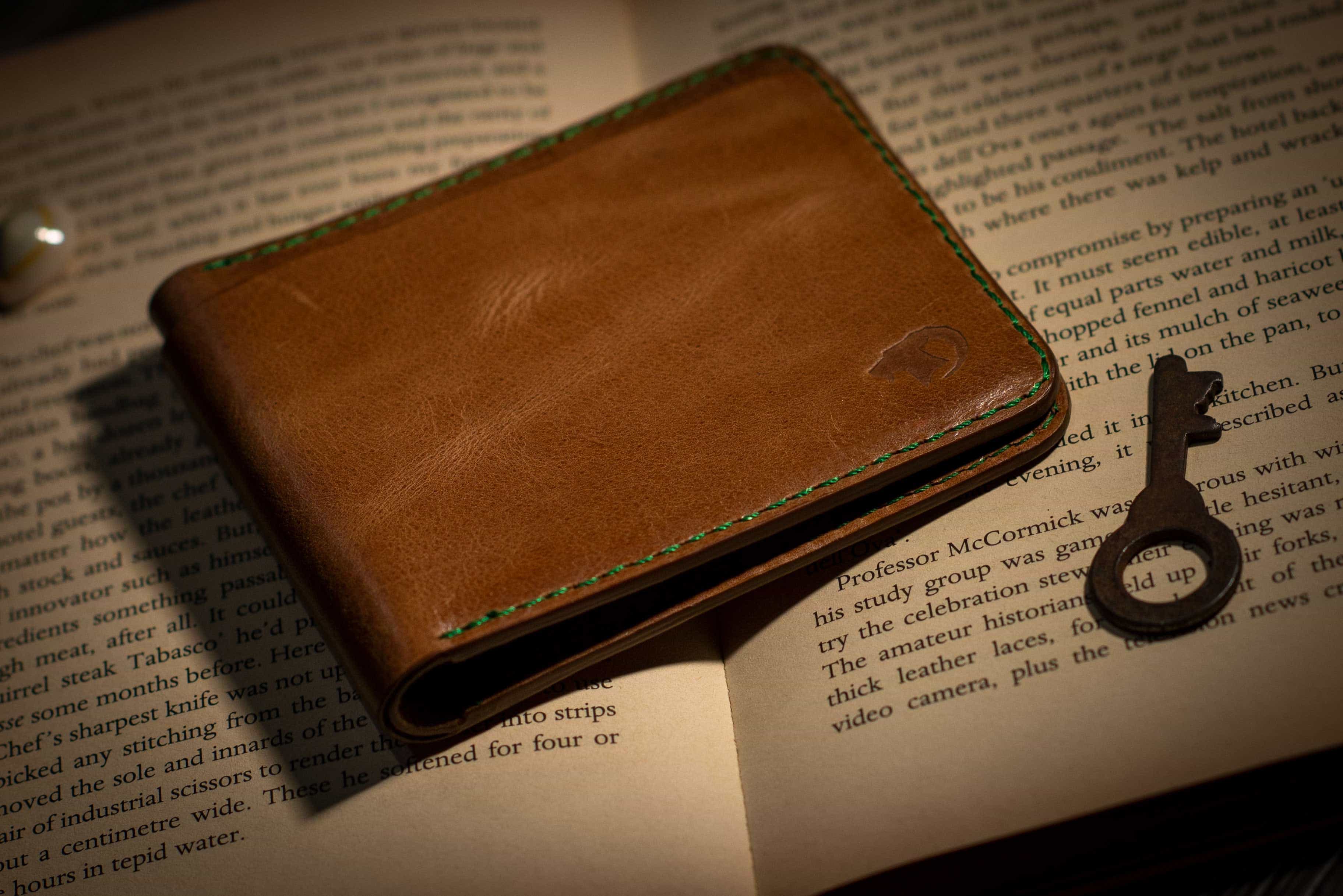 leather wallet handmade