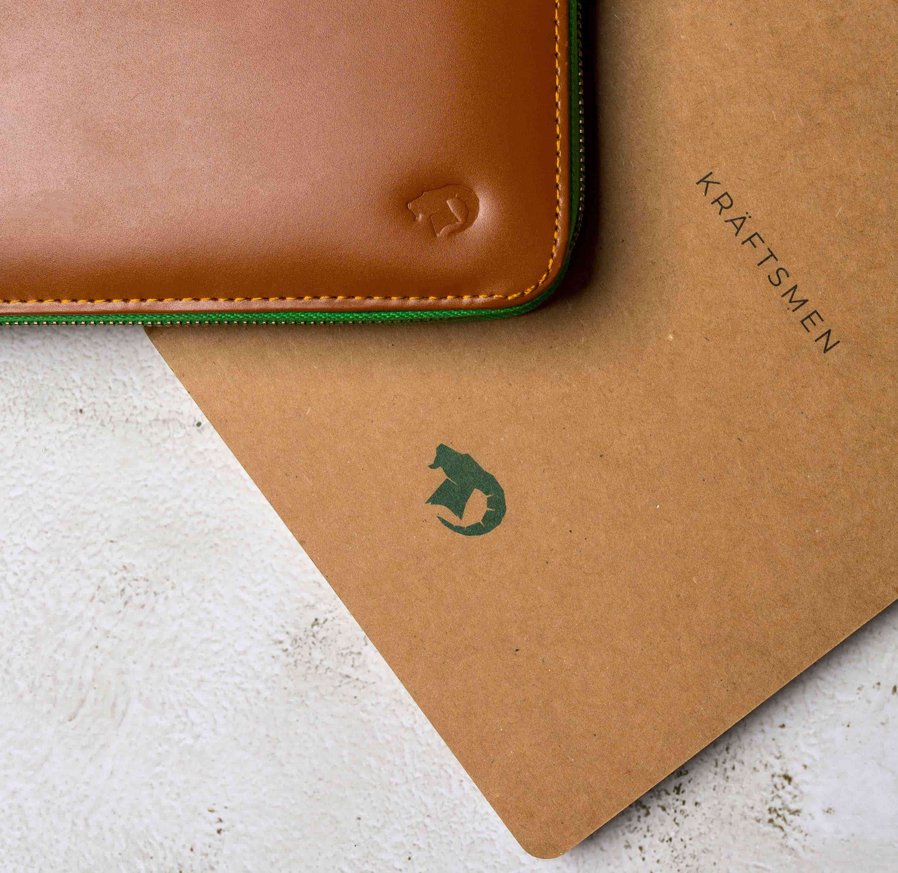 personalized leather portfolio