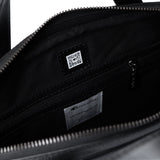 The Alpha Leather Briefcase - Black