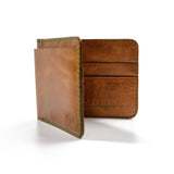 brown leather wallet