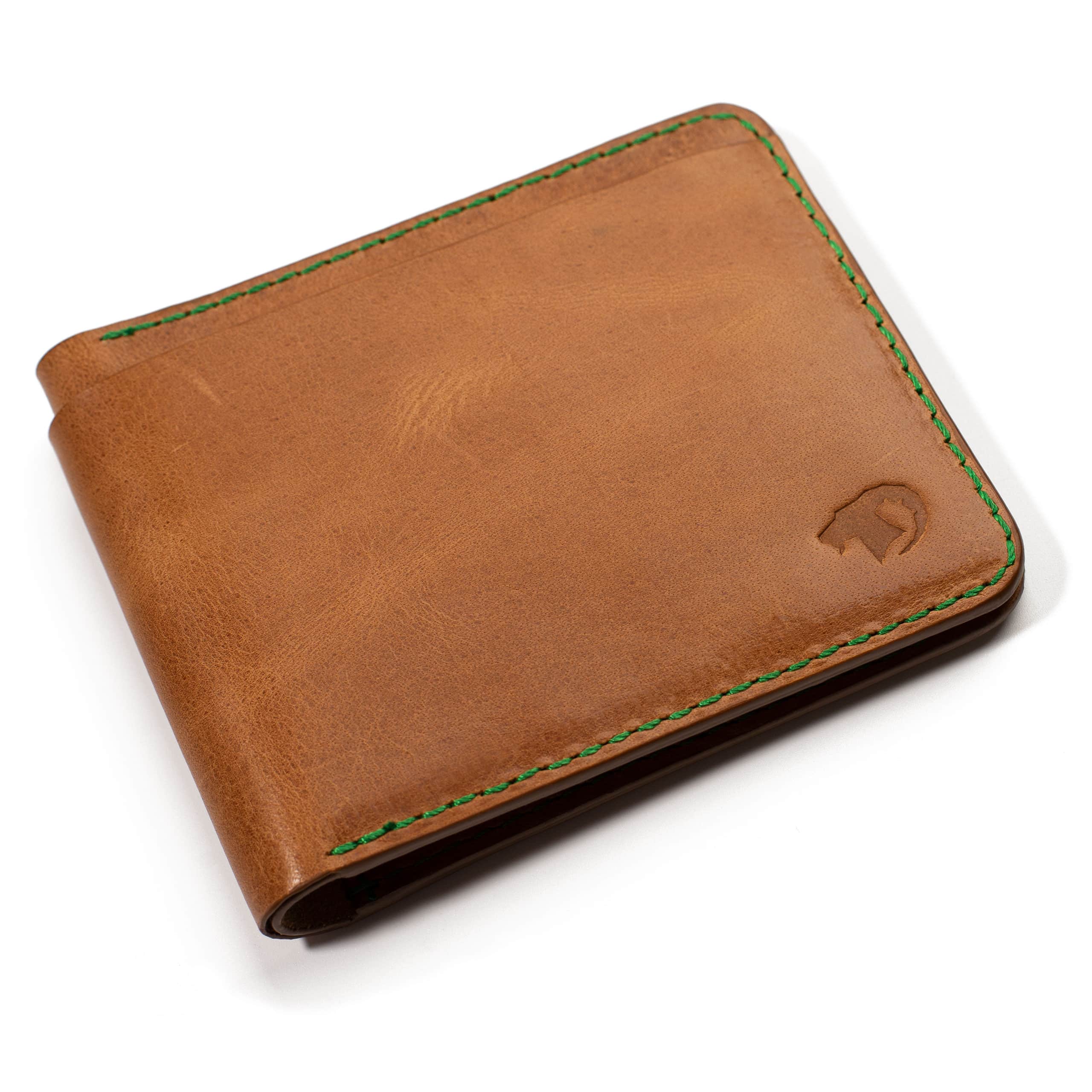 brown leather wallet