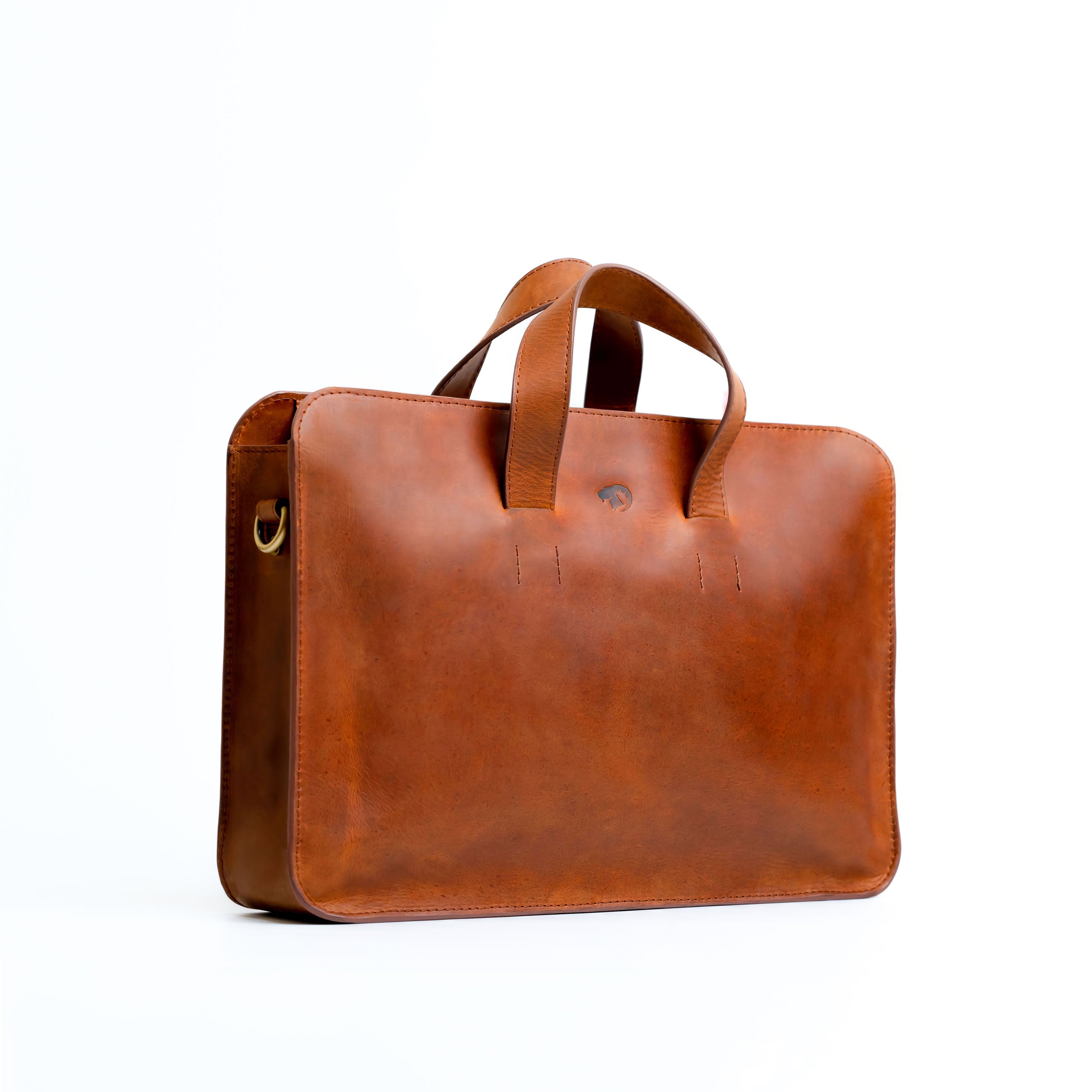 leather briefcase bag