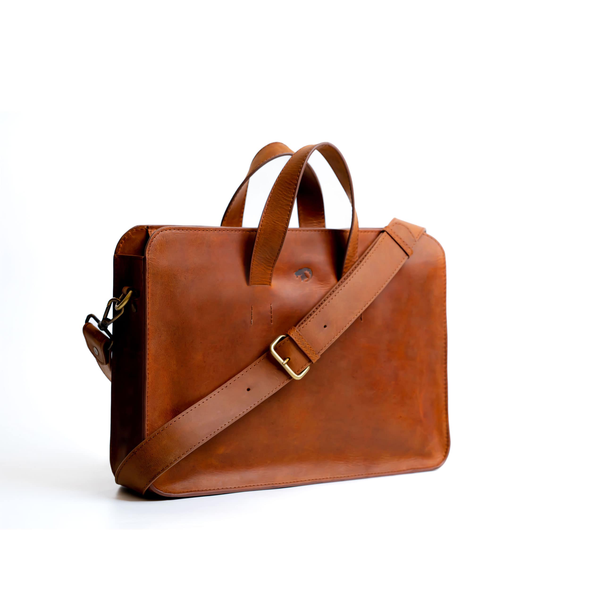 leather briefcase bag