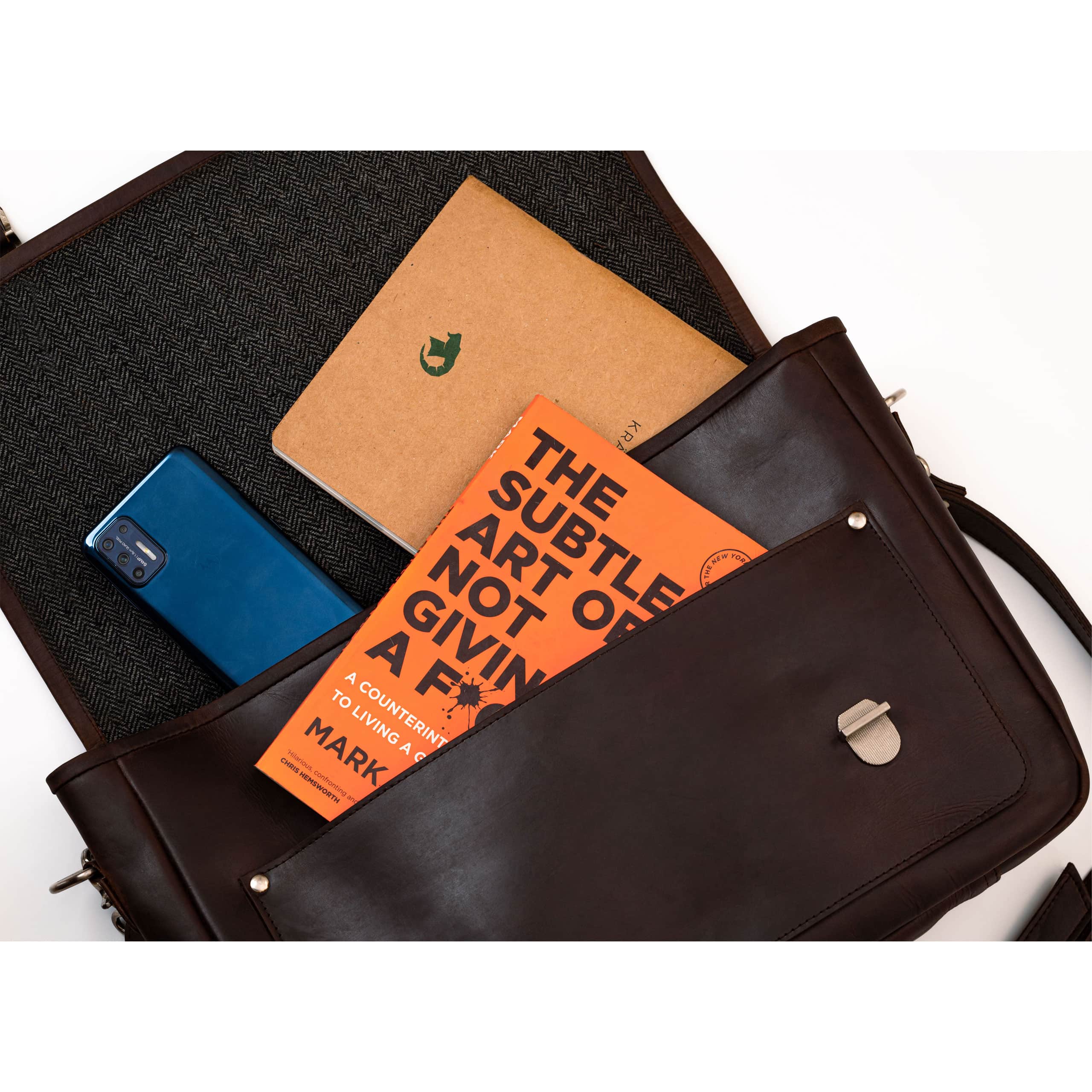 leather laptop satchel messenger bag