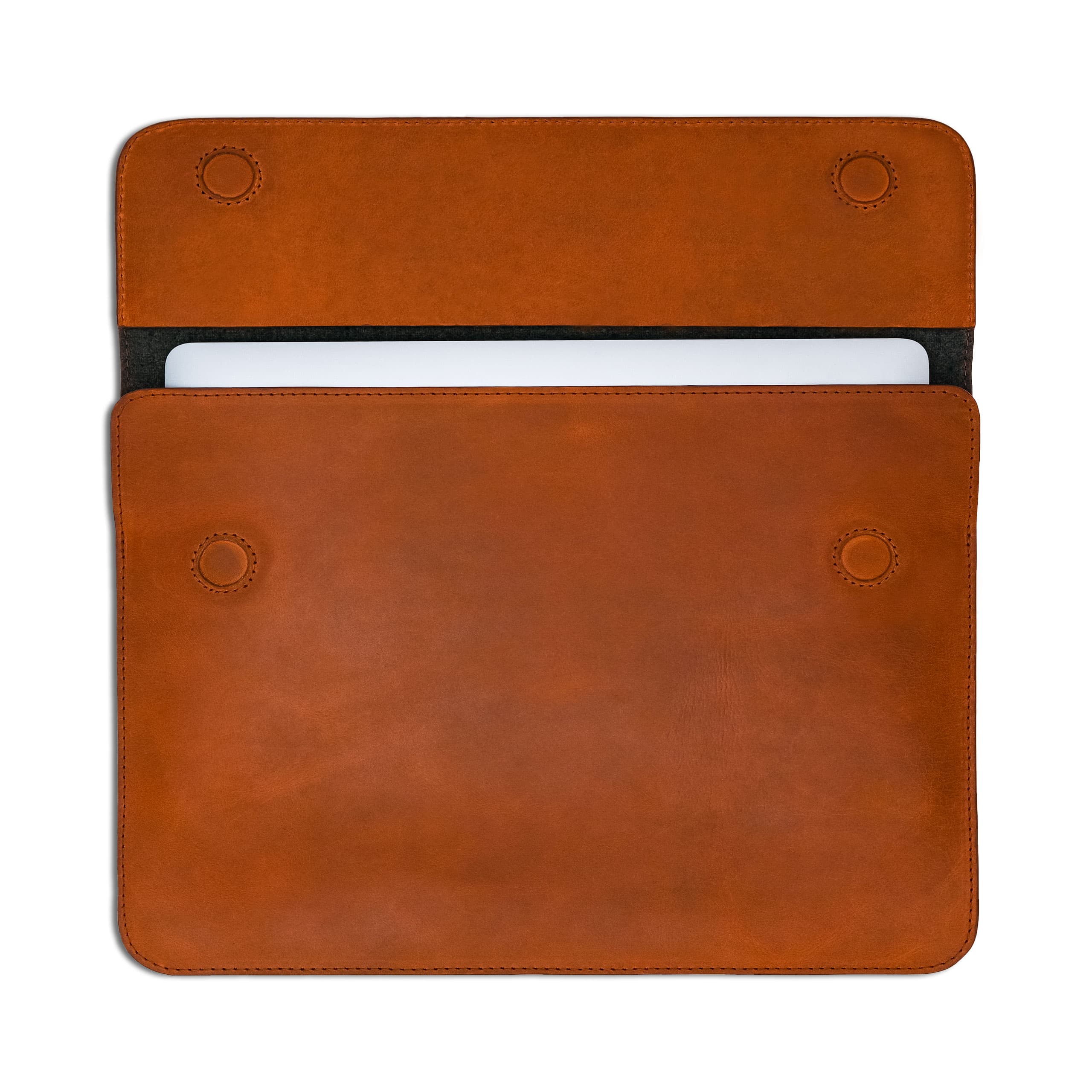 leather laptop sleeve