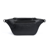 The Alpha Leather Sling Bag - Black